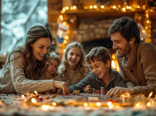 Jeux de Noël en famille pour des soirées inoubliables