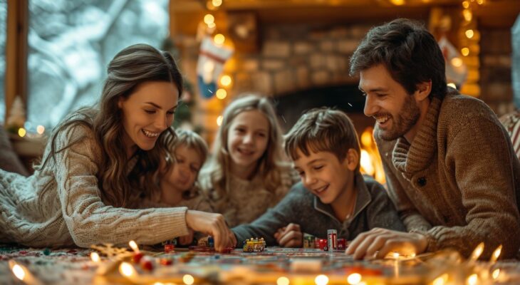 Jeux de Noël en famille pour des soirées inoubliables