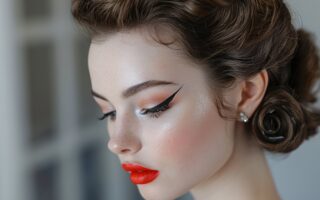 Maquillage et coiffure pour parfaire votre look rockabilly