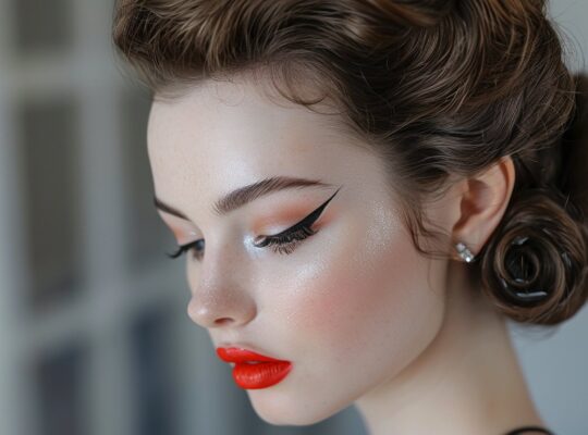 Maquillage et coiffure pour parfaire votre look rockabilly