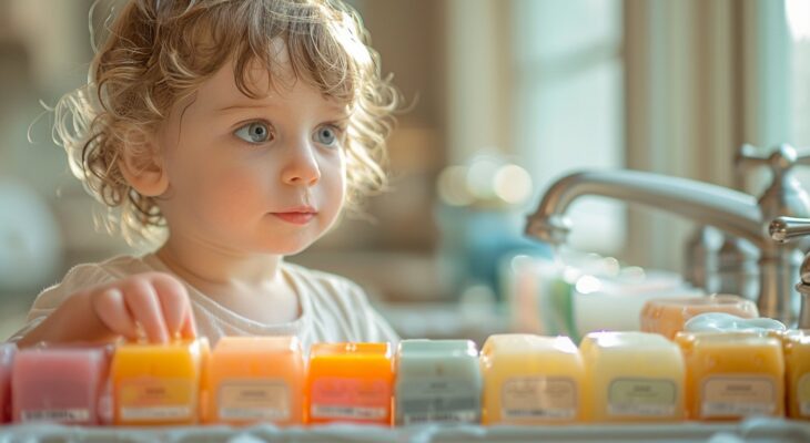 Quel savon utiliser pour le lavage des mains des enfants ?
