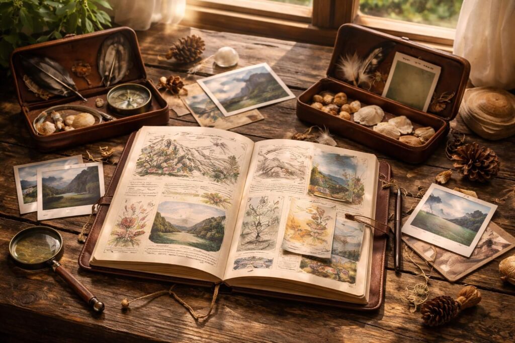 découvrez notre carnet de voyage personnalisé, idéal pour les aventurières passionnées, accompagné de coffrets moleskine élégants et d'authentiques souvenirs pour immortaliser chaque aventure.