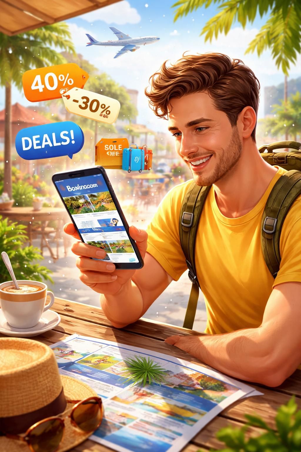 découvrez comment voyager malin et économiser sur vos billets d'avion et hébergements grâce à booking.com, skyscanner et air france. astuces et conseils pratiques pour des vacances à petit prix.